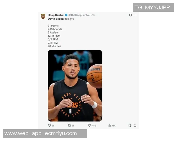 太阳队布克右脚踝扭伤一周后将接受进一步评估情况更新